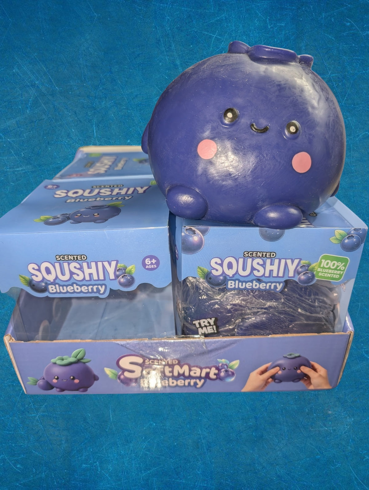 Scented Squishy Blueberry