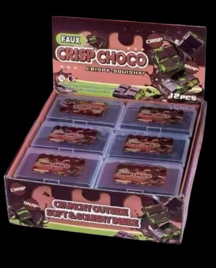 Chocolate wax cracks