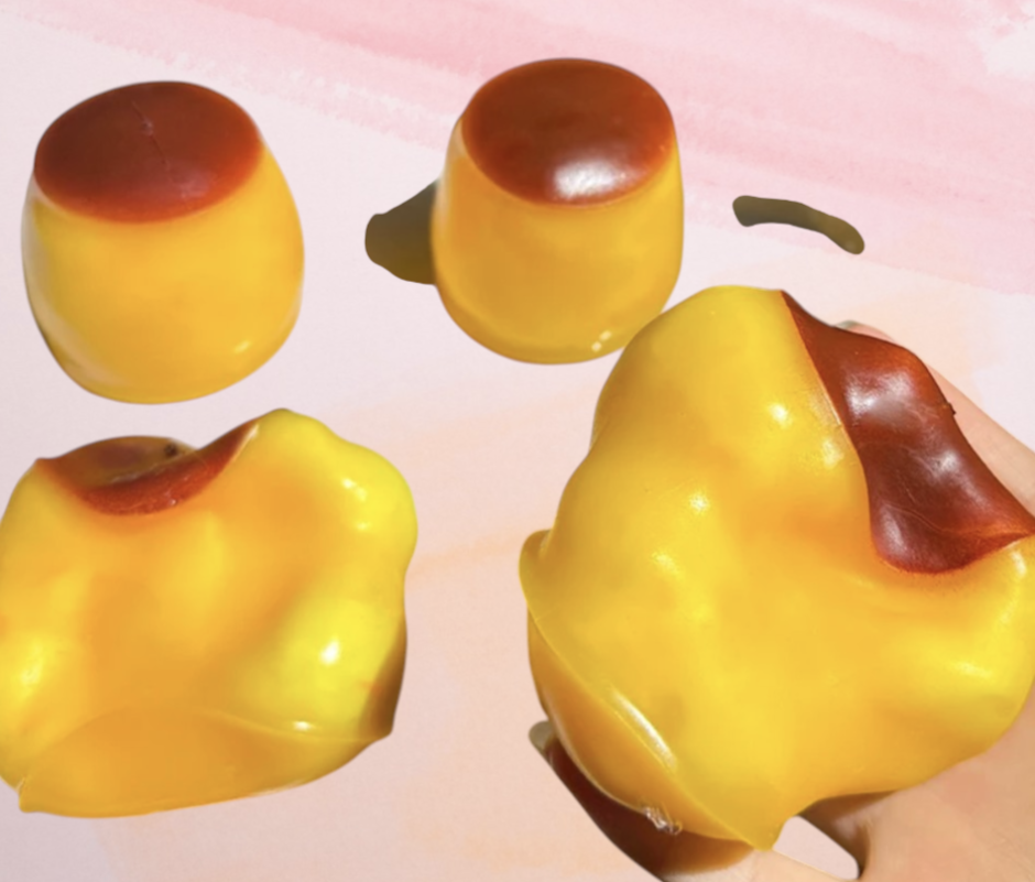 Crunchy pudding!