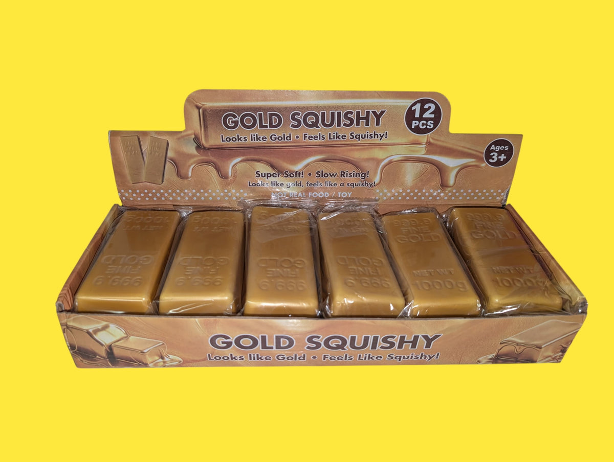 Slow rise scented foam gold bar